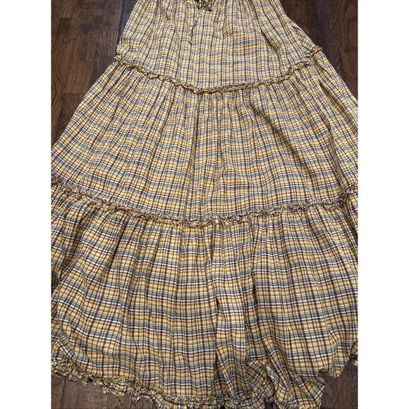 Laurence Bras Striped Maxi Dress Women’s 1 US 6 – Tie Shoulder Straps – Keyhole - Picture 2 of 6